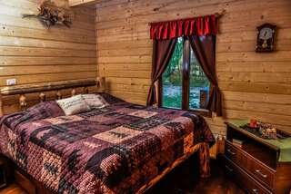 Лоджи The Little Mountain Cabin Borlova Двухместный номер Делюкс с 1 кроватью и балконом-1